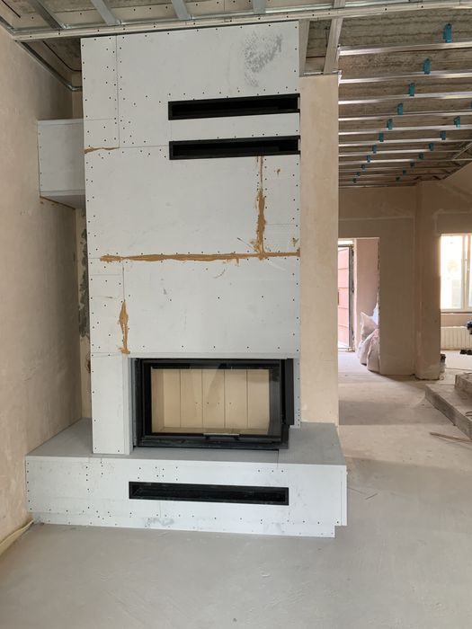 Монтаж камінів і димоходів гільзування димоходів