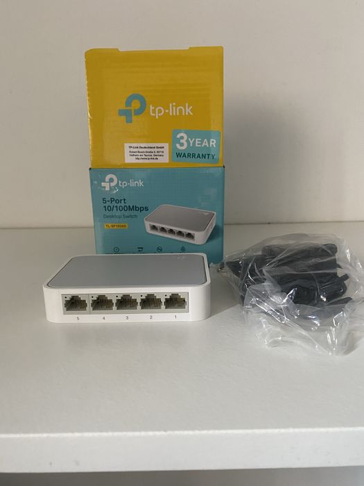 Switch 5 portas TP-Link 10/100