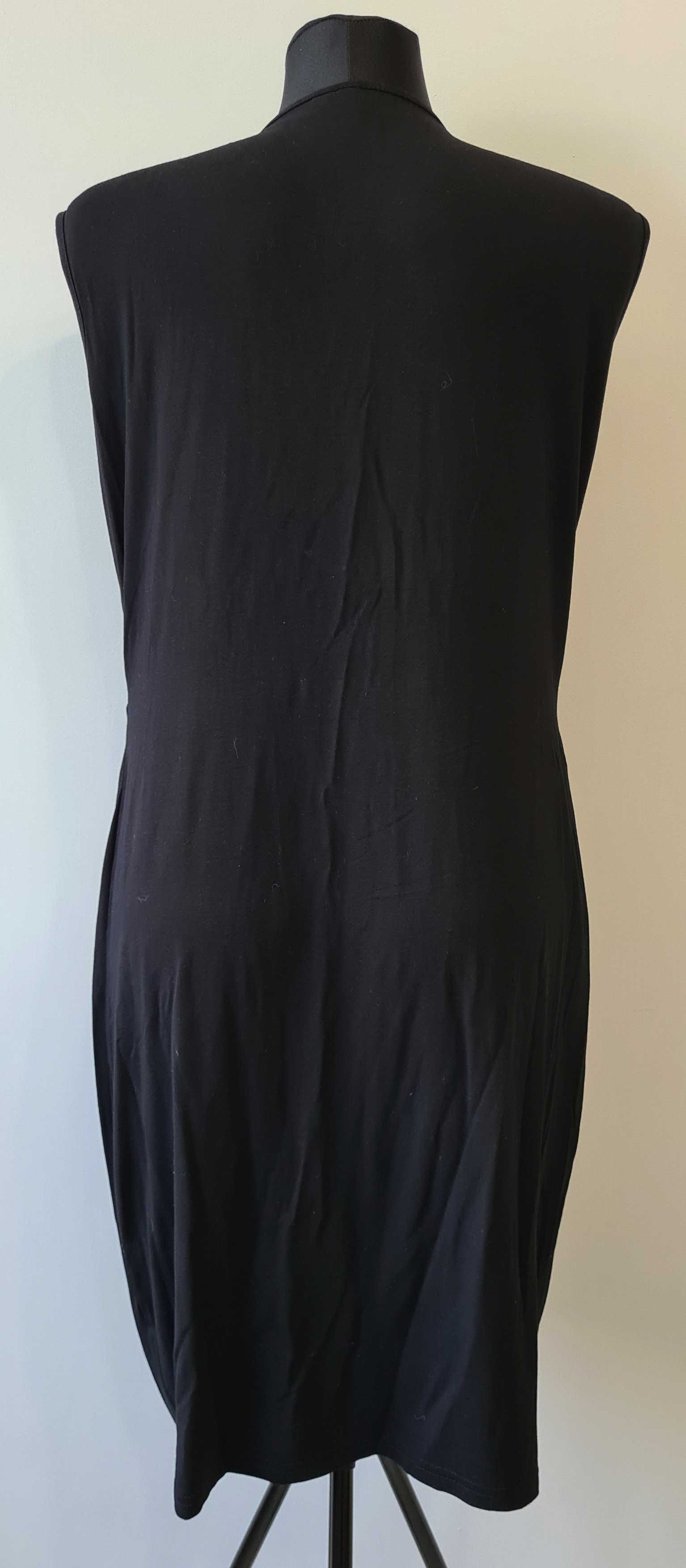 Czarna sukienka letnia Bodyflirt r. 42