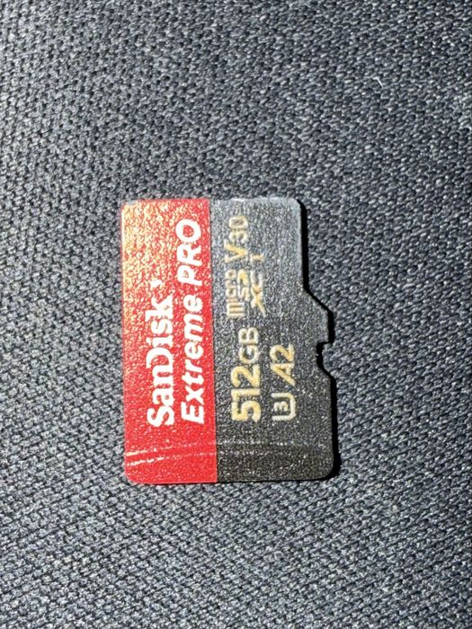 Sandisk micro sd 512 gb Extreme Pro