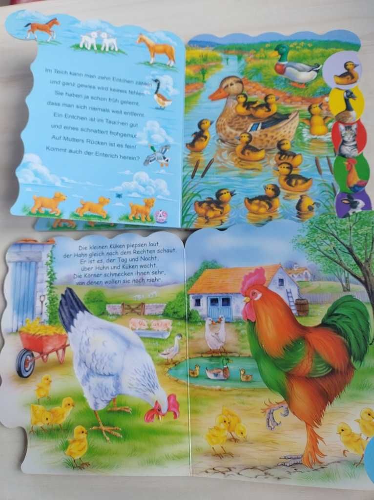 Książeczki dla dzieci po niemiecku Kinderbücher auf Deutsch über Tiere