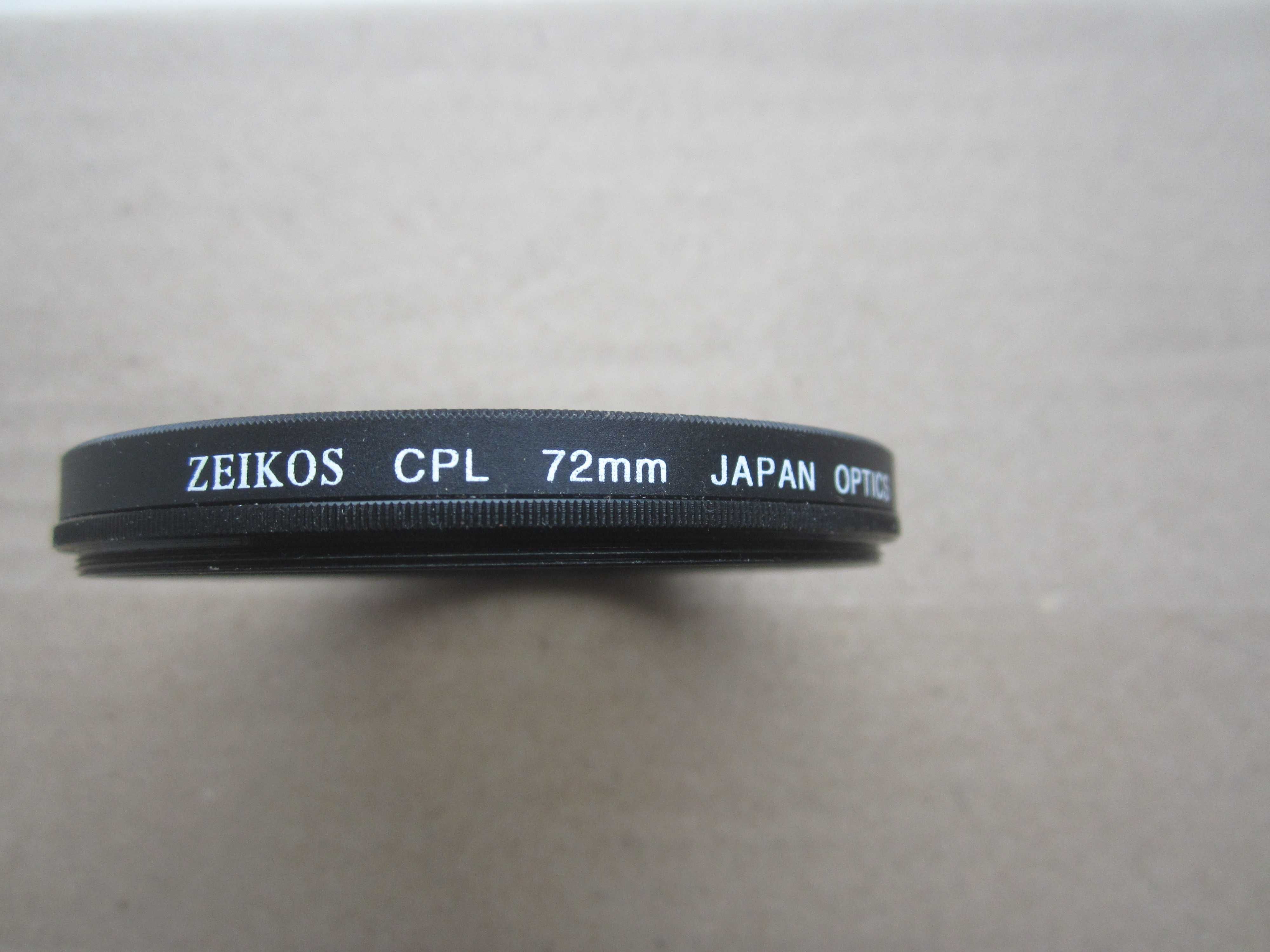 Линза  ZEICOS поляризационный фильтр для фотоаппарата CPL 72 мм, Japan