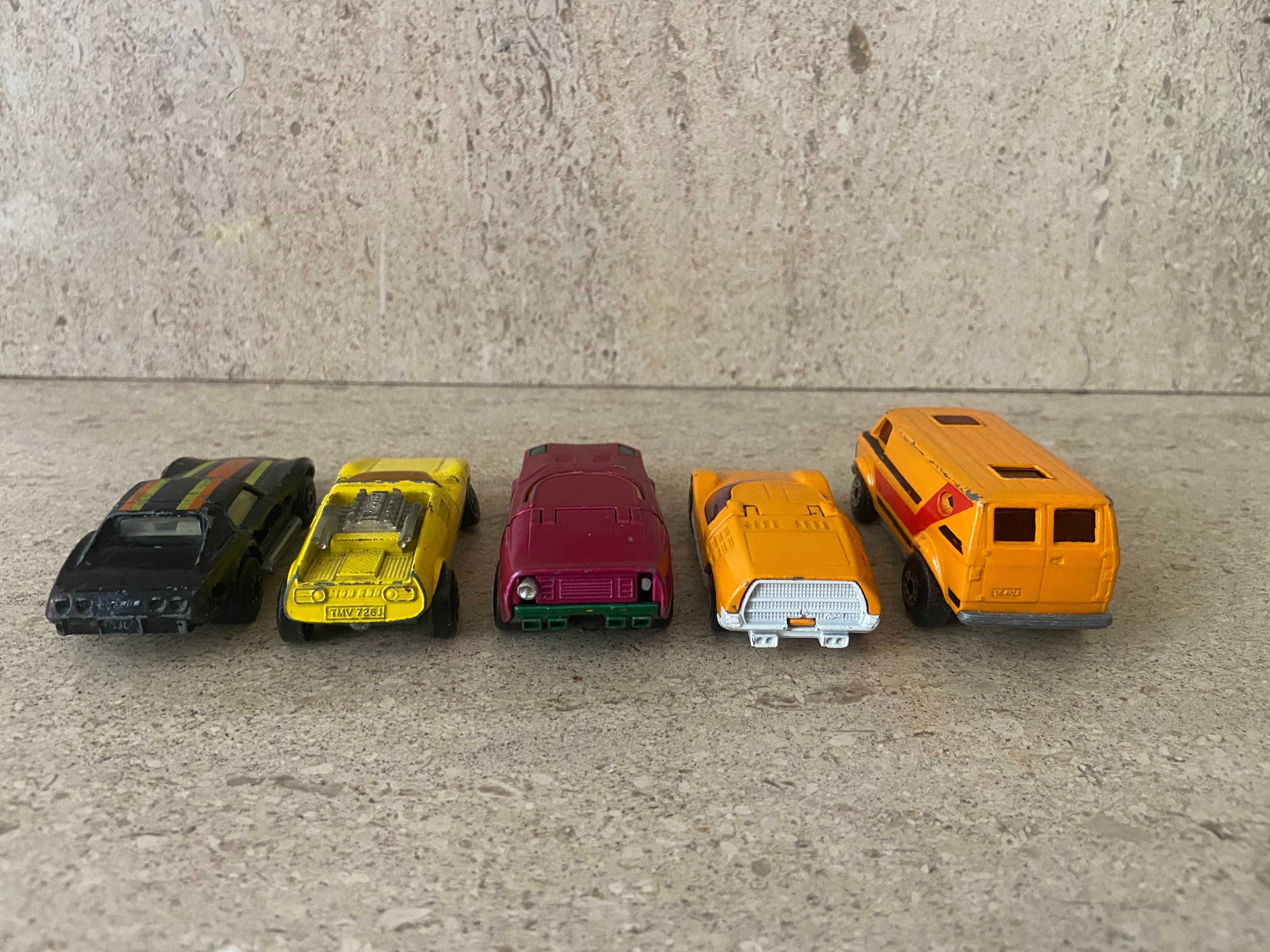 Matchbox Super Fast Serie (x5) Mod Rod, Mazda, Chevrolet,… 1971/79