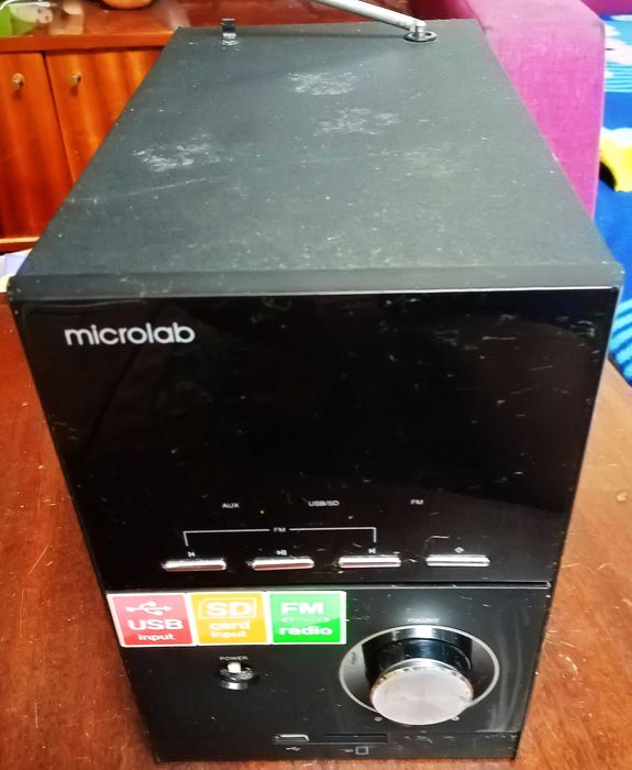 Аудиосистема MICROLAB M-223U на запчасти
