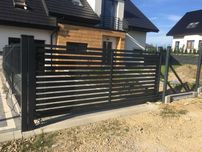 Brama przesuwna, dwuskrzydłowa, wjazdowa Ocynkowana Malowana 4m 5m 6m