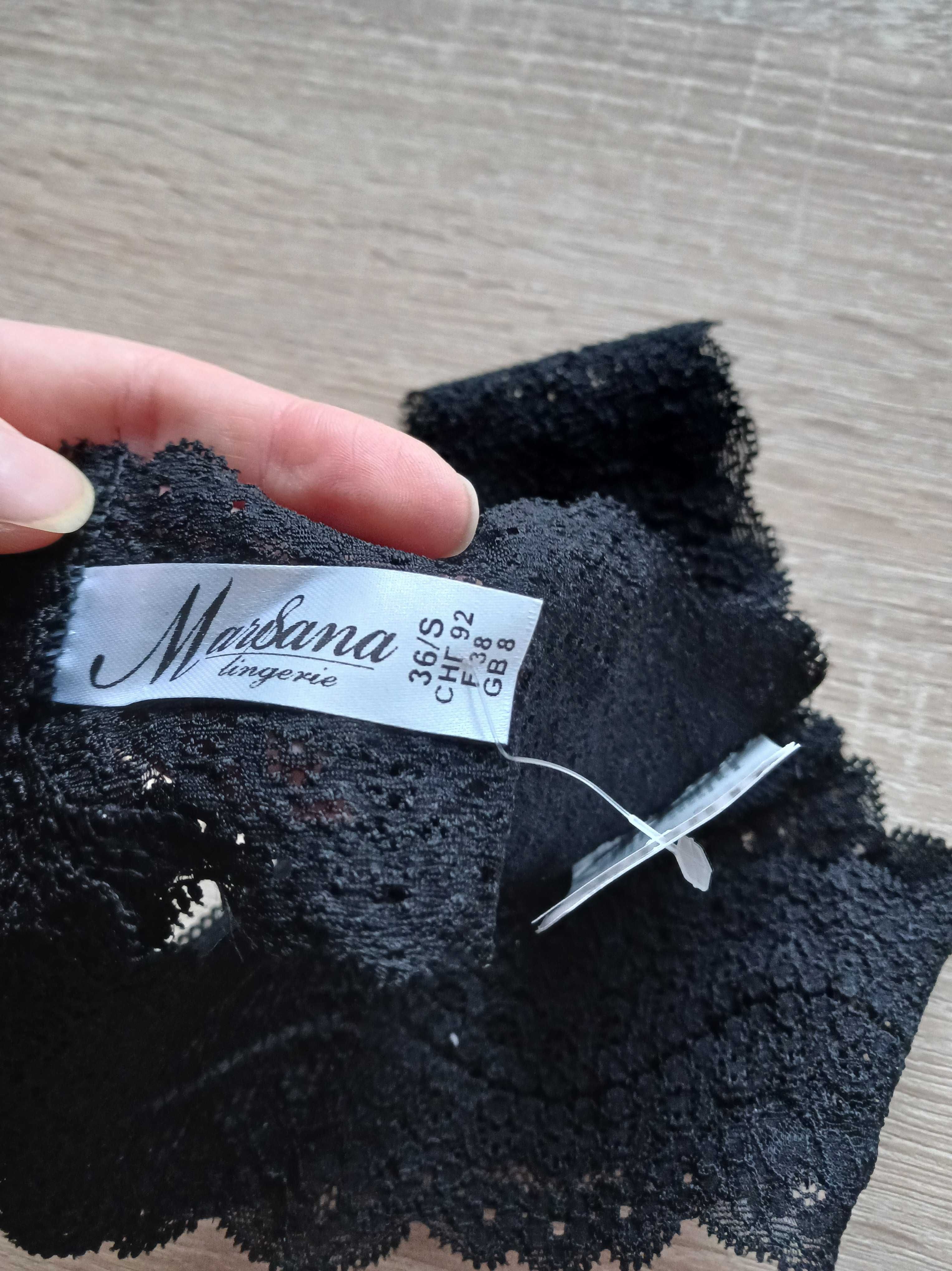 Трусики мереживні чорні стрінги marsana, черные кружевные стринги