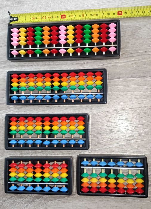 Абакус соробан Рахівниця для розвитку розуму 7 9 11 13 15 рядів