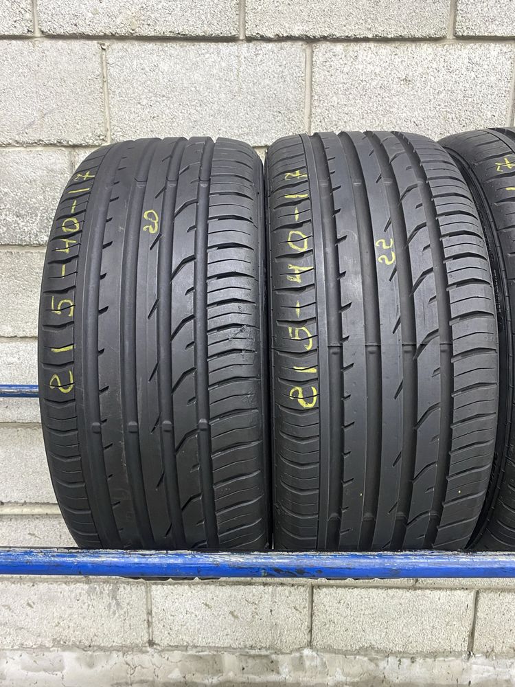 Літні шини 215/40 R17 CONTINENTAL