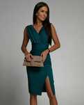 Vestido de cerimónia verde da Marea Boutique - By Lyrae