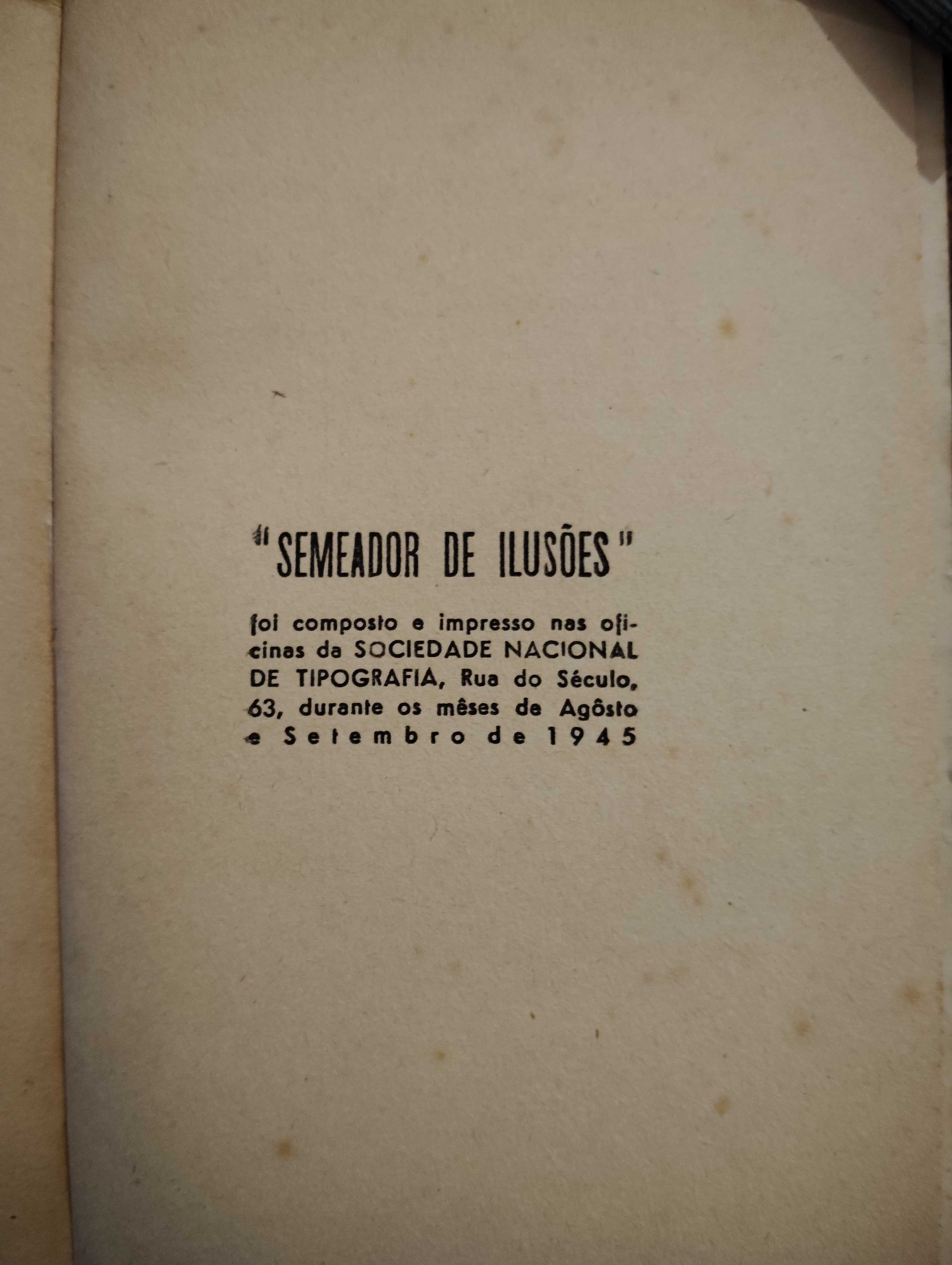Livro: Semeador de Ilusões, João Verdades