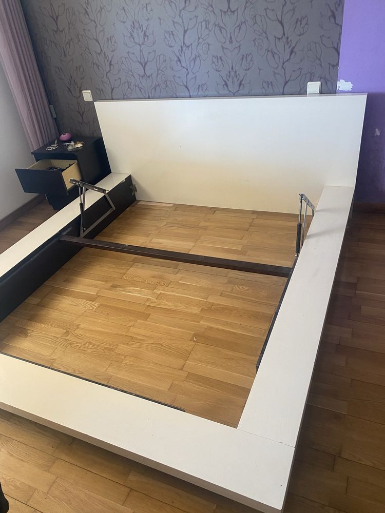 Quarto casal completo madeira maciça