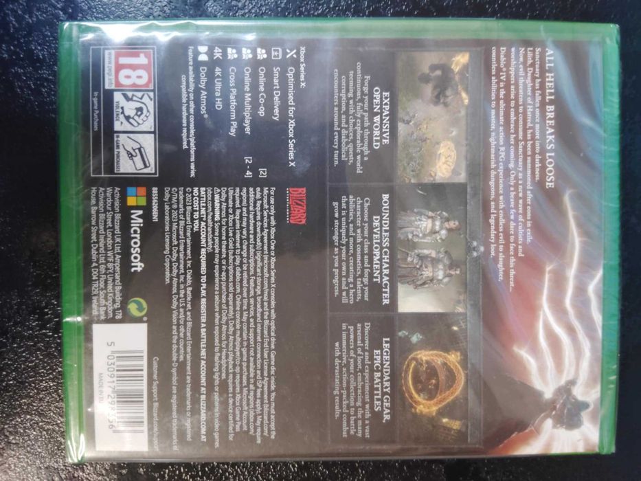 Nowa w folii Diablo IV Xbox One Diablo 4