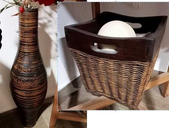 jarra e cesto da loja gato preto