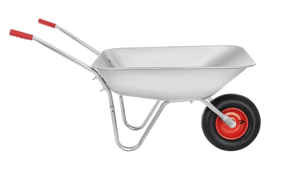 TACZKA Ogrodowa Ocynkowana TŁOCZONA LEKKA 80L / 120L