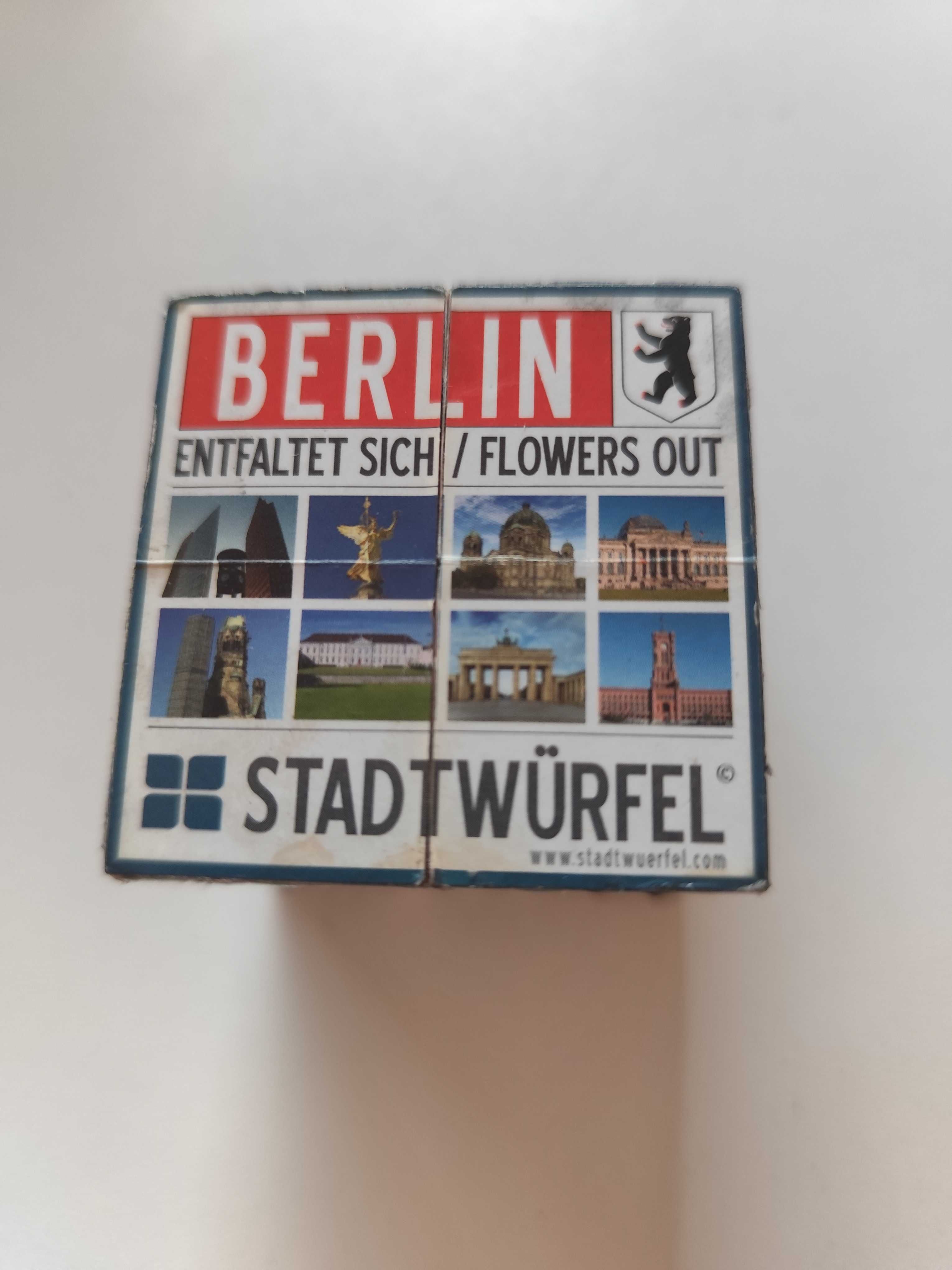 Cubo raro desdobrável de Berlim vintage bem antigo