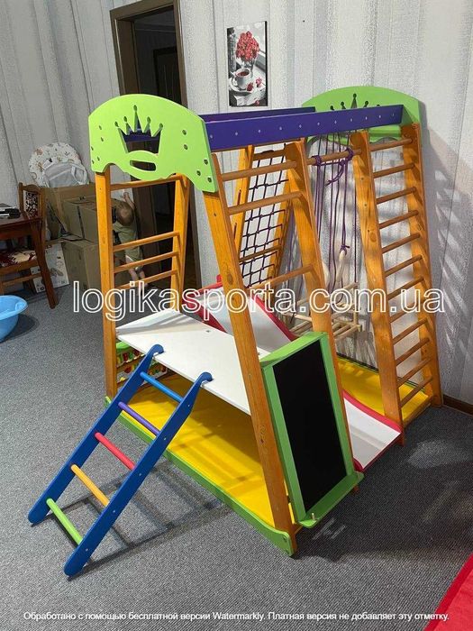 Гірка, гойдалка, Ігровий майданчик, Спортивний дитячий комплекс