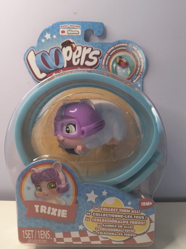 Jeżdżący chomik Trixie Loopers Hammies z torem IMC Toys