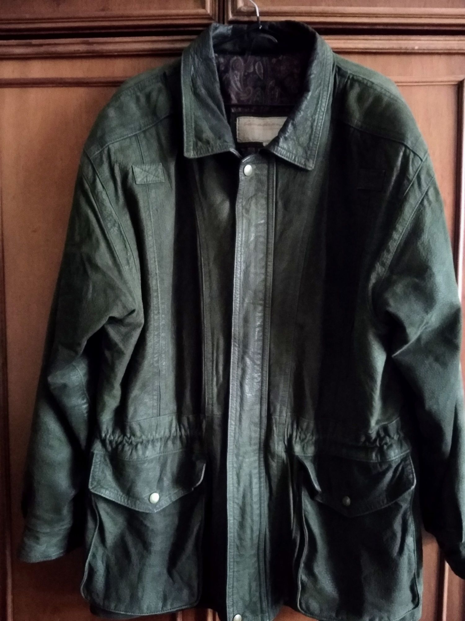 Куртки мужские кожаные, Canadiana, River Island,p.L
