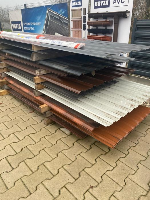 Blacha Trapezowa kolorowa Tanio,dostępna na stanie