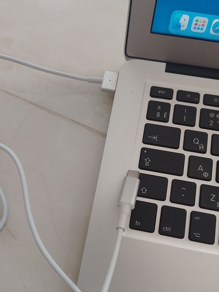 Кабель Magsafe 2 100w - USB C зарядка MacBook  повербанка