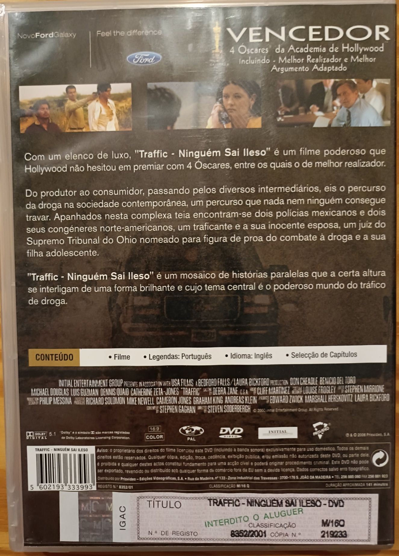 DVD Traffic, de Steven Soderbergh