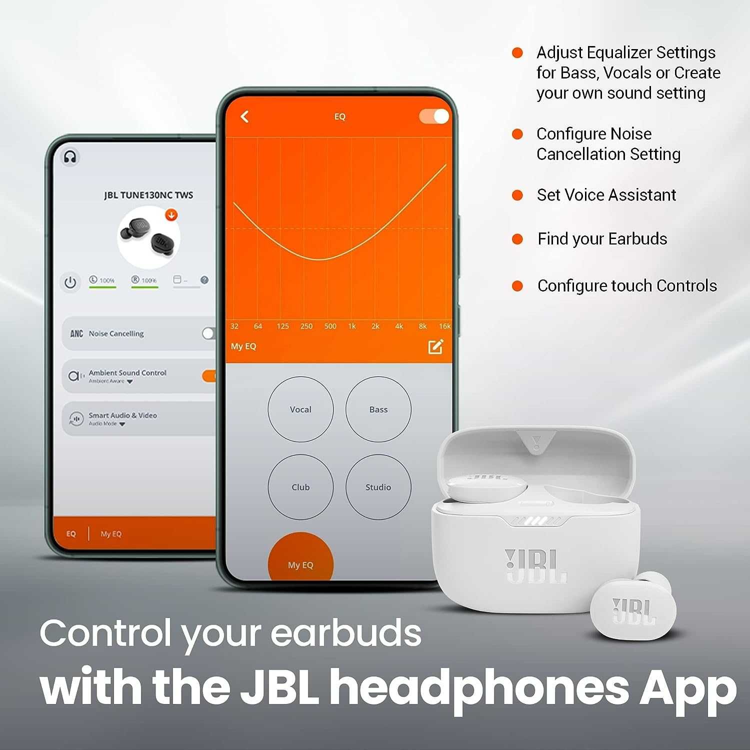 Бездротові навушники JBL Tune 130Nc TWS