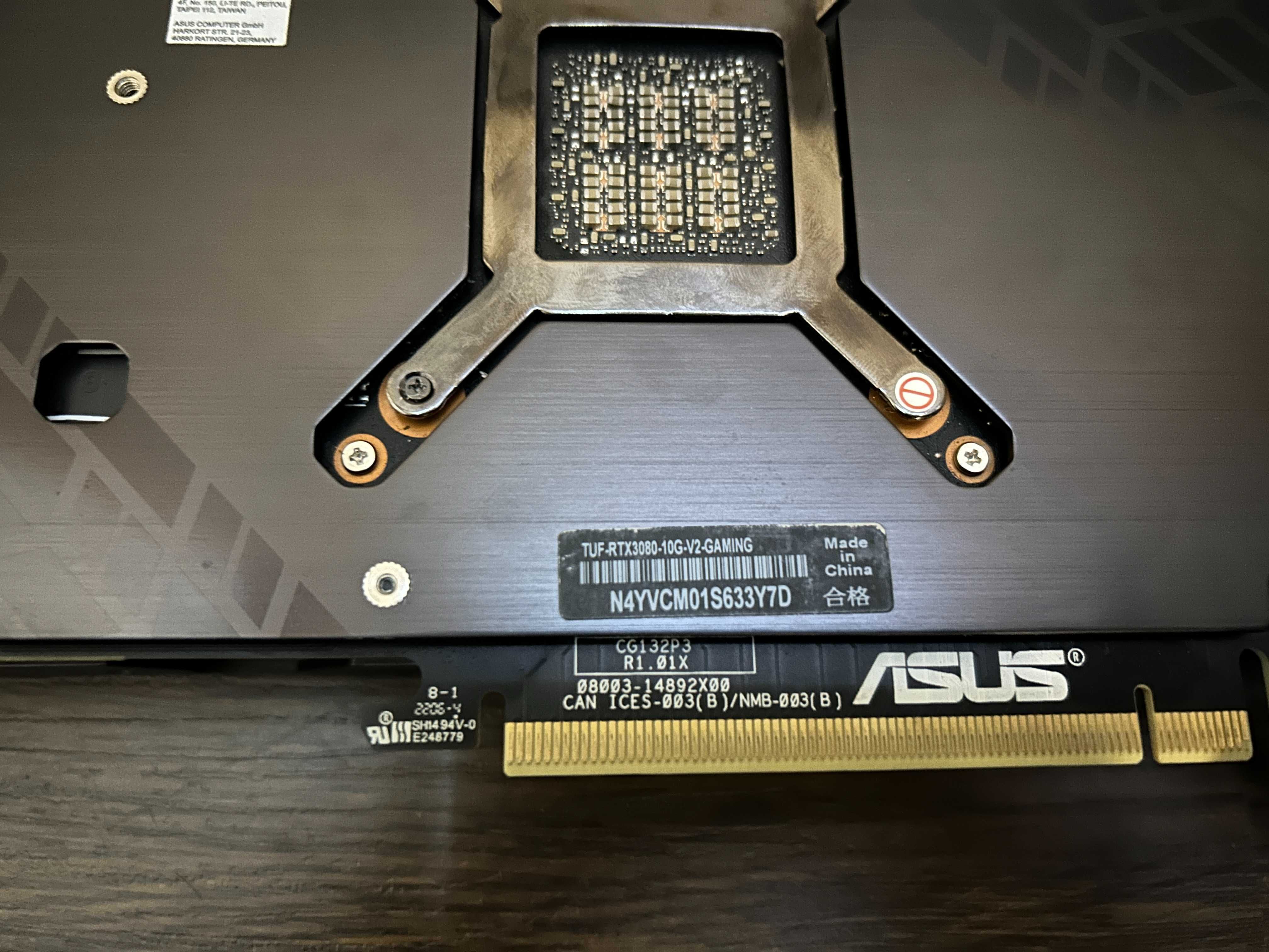 Як нова! Ігрова відеокарта NVIDIA GeForce RTX 3080 10GB GDDR6X ASUS