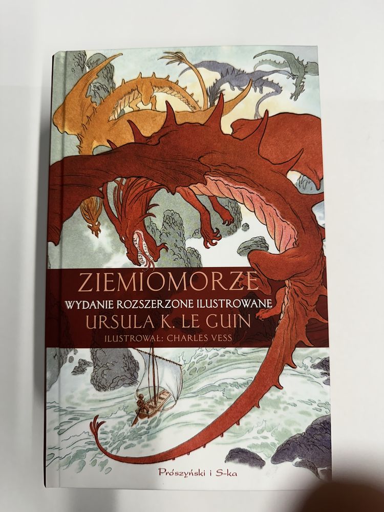 Ziemiomorze Wydanie rozszerzone ilustrowane Ursula Kroeber Le Guin