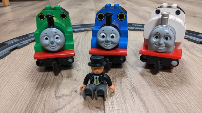 Lego Duplo Tomek i przyjaciele 3 lokomotywy Tomek, Staś i Piotruś