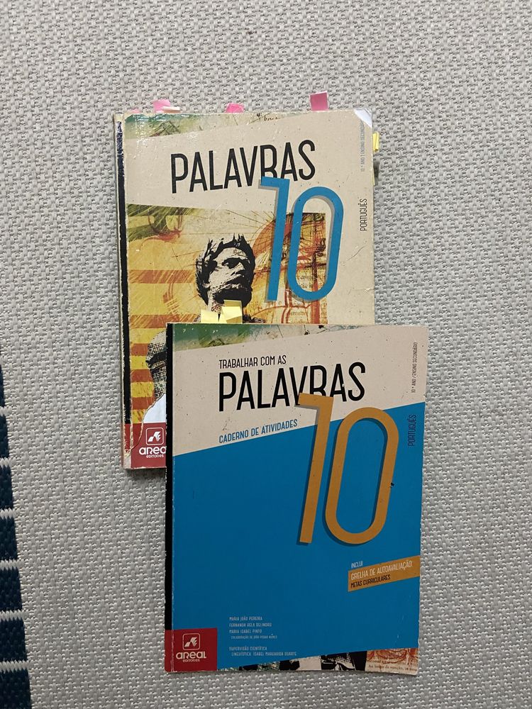 Manual de Português 10° ano “Palavras”