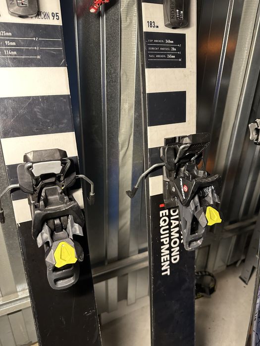Narty Black Diamond Helio Recon 95 183cm / fritschi tecton / foki