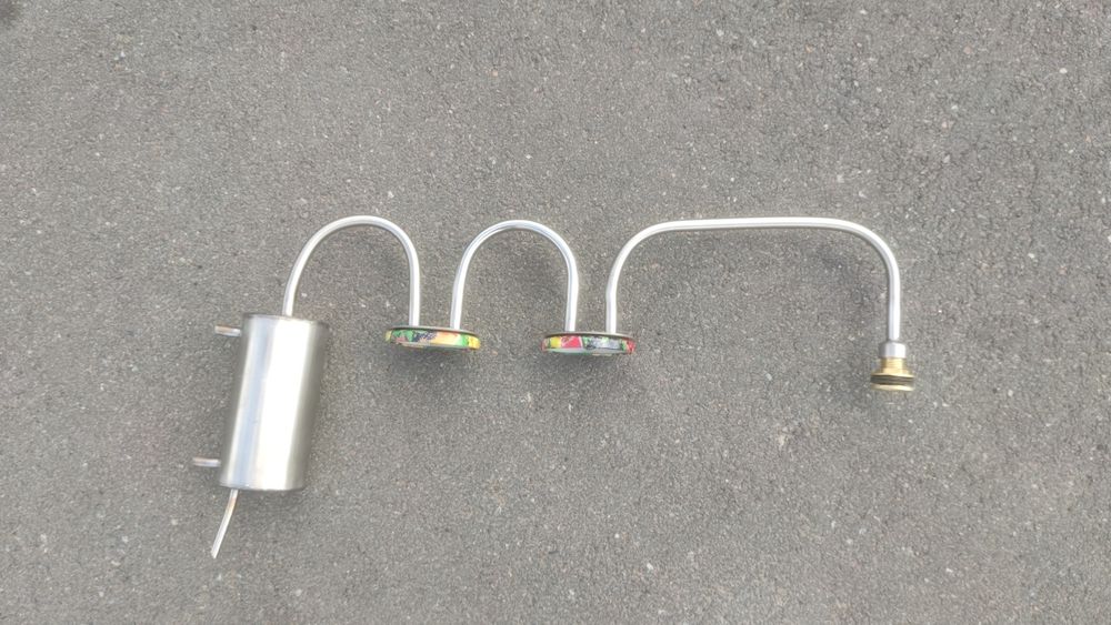 Дистиллятор під 2 банки проточна вода дистилятор