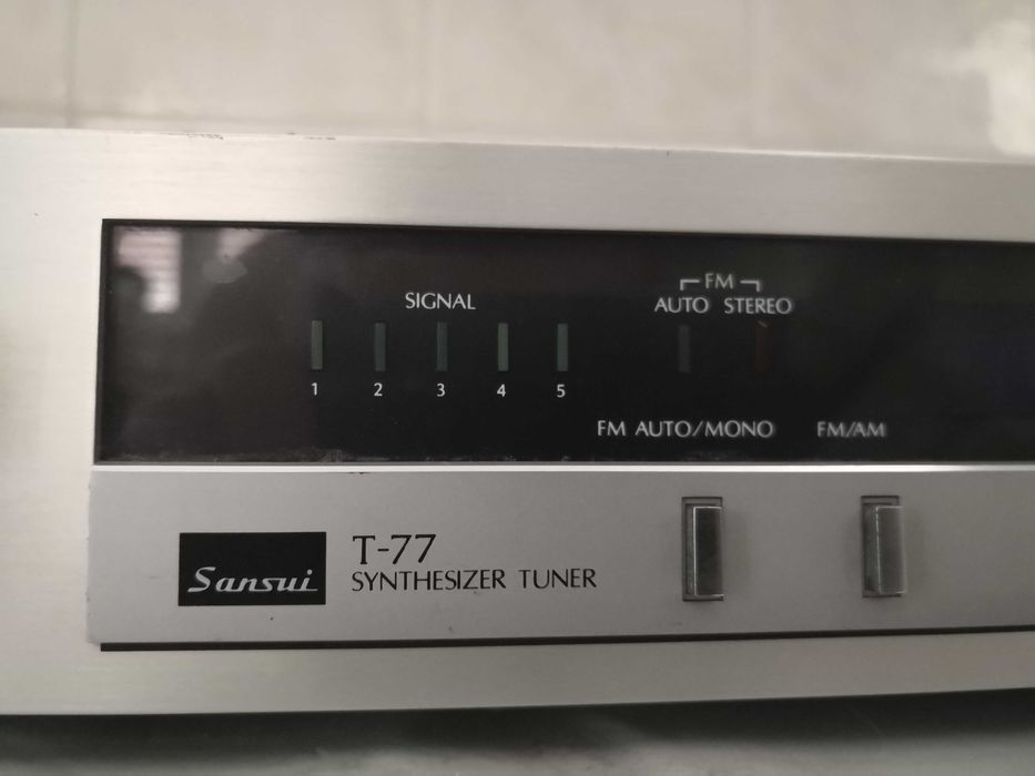 Sansui T-77 Sintonizador