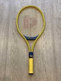 Raquete de ténis André Agassi original.