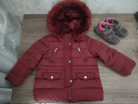 Курточка пуховик Zara на рост 98-104 куртка