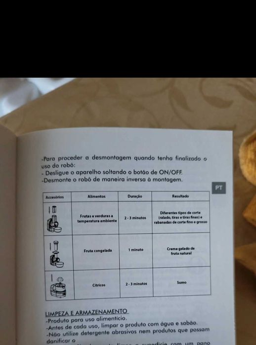 Processador de comida Jocca 3 em 1