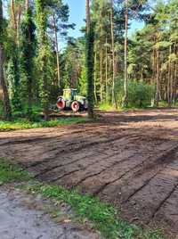 Mulczer leśny wgłębny czyszczenie działek wycinka drzew usługi rębak