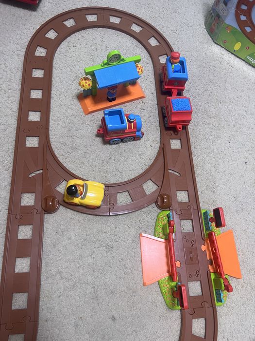 Happyland Village Train Set Extension Pack , поезд, железная дорога,