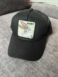 Nowa regulowana czapka z daszkiem czapeczka krolik bugs czarna