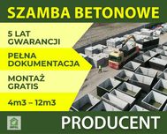 Zbiornik 10m3 na SZAMBO i Deszczówkę, szamba Zbiorniki z Atestem