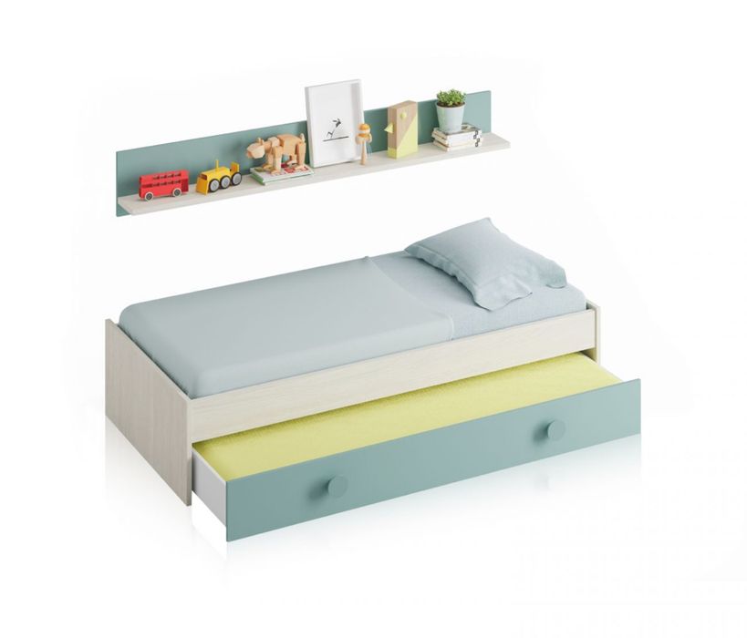 Cama dupla solteiro nova