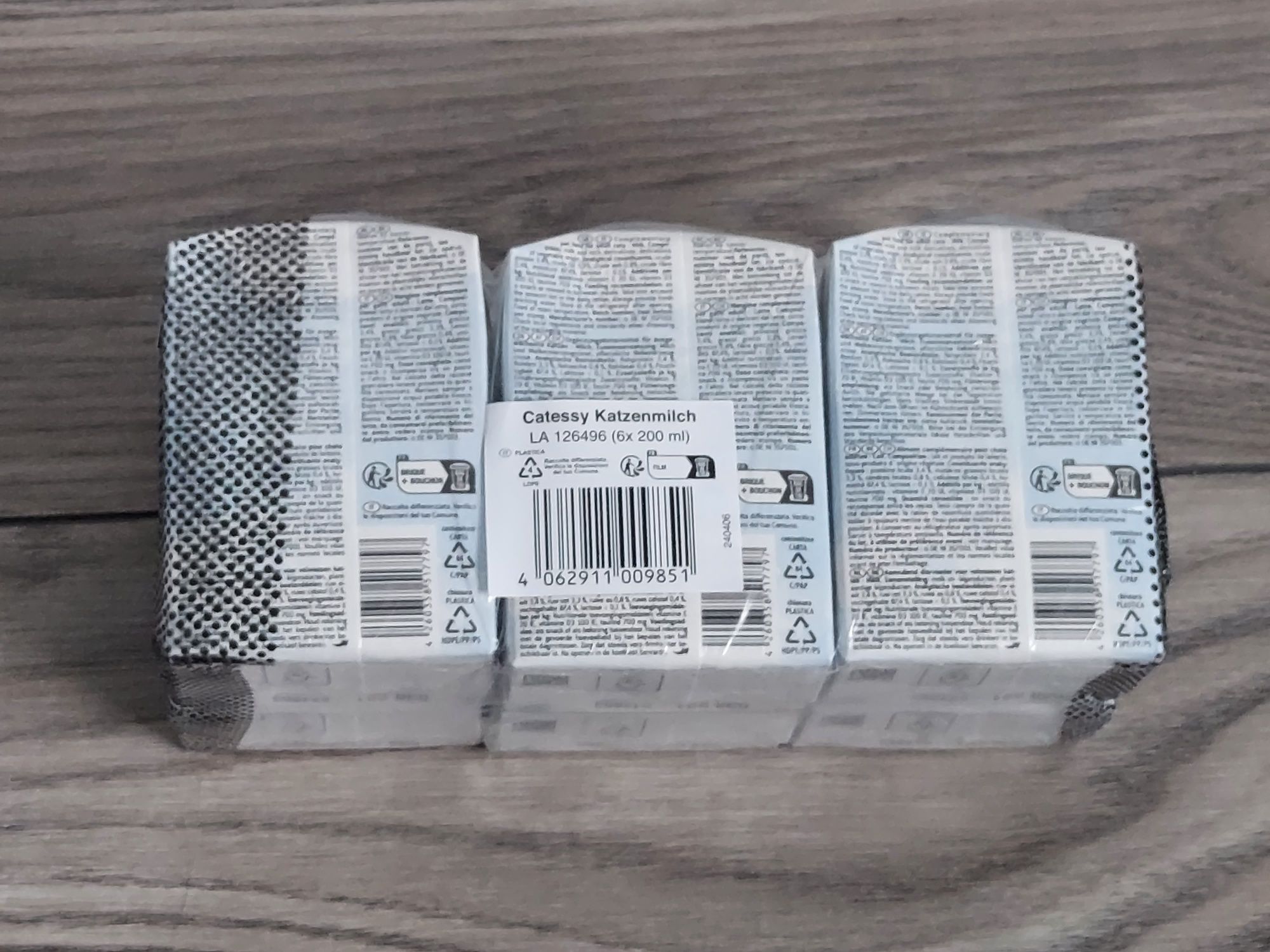 Mleko dla kota Catessy Milk 6 x 200 ml przysmak mleczko