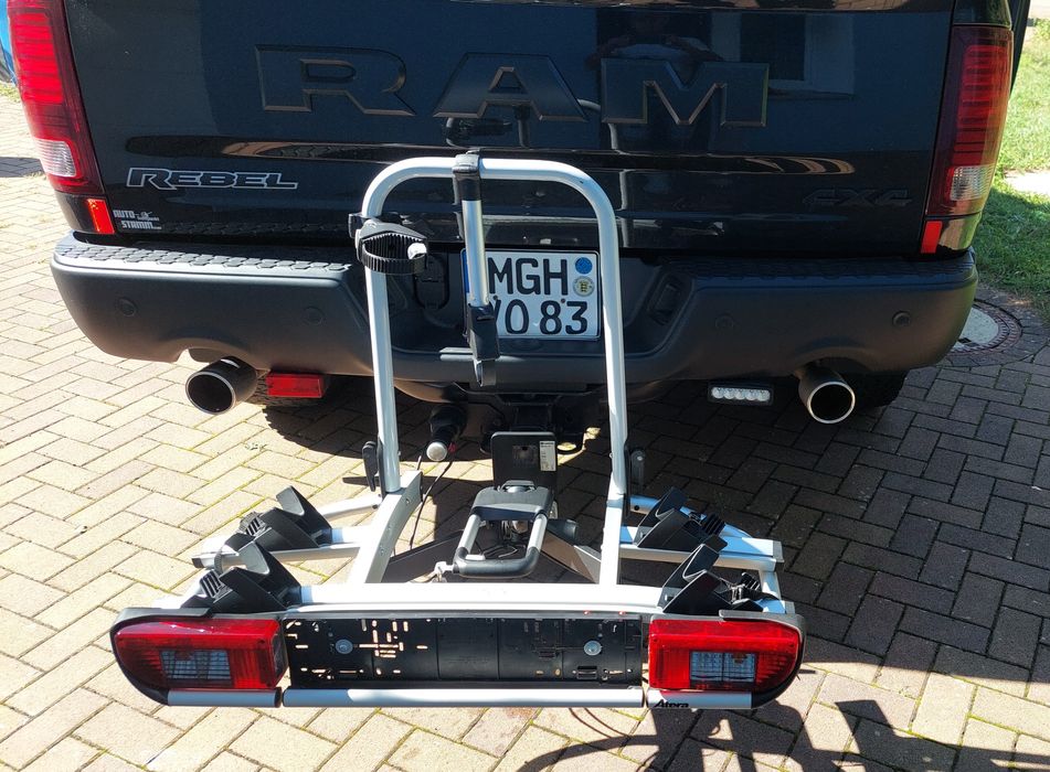 Bagażnik rowerowy na hak platforma rowerowa Atera Strada 2 rowery