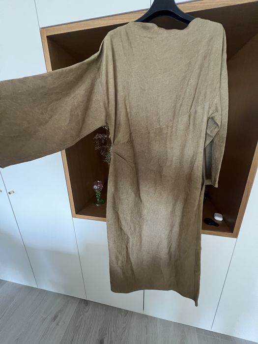 Vestido midi Massimo Dutti