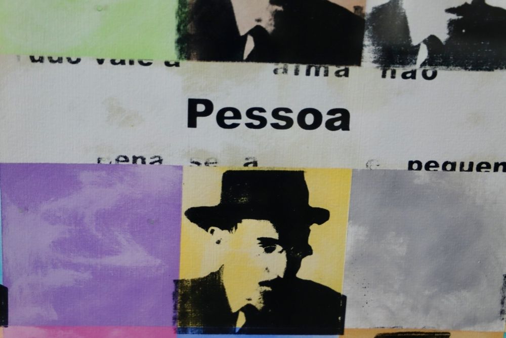 Fernando Pessoa - Serigrafia por André Capote