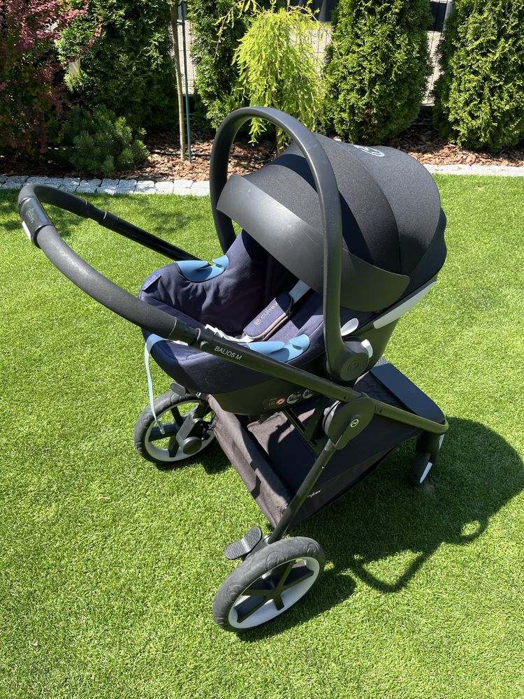 Wózek - zestaw 3w1 Cybex balios M + baza isofix