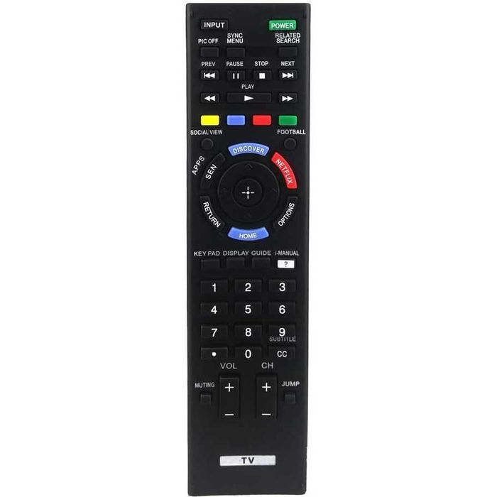 PILOT DO SONY RM-YD102 RM-ED058 Smart Netflix