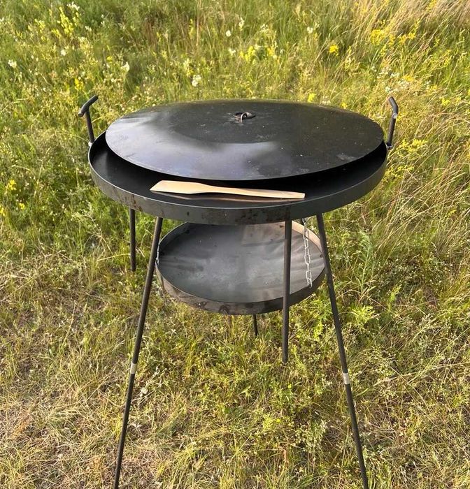 Сковорода із диска для природи гриль барбекю садж 40 50 та 60 см