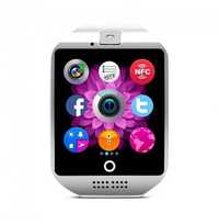 Розумний годинник Smart Watch Q18 Grape 64 Мб з блютуз,  камерою White