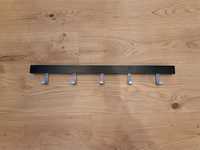 Cabide p/porta/parede, preto, 60 cm Tjusig IKEA